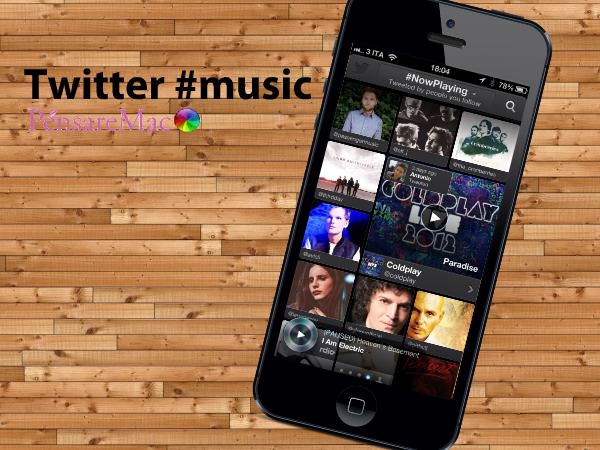 Twitter #music è online, le prime impressioni d’uso