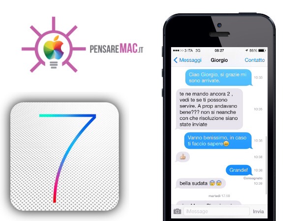 [Come si fa in pillole] Visualizzare gli orari di invio dei messaggi iMessage su iOS 7