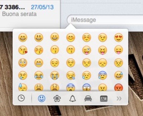 [Come si fa] Le scorciatoie di tastiera per gli emoticons su Mac OS X Mavericks