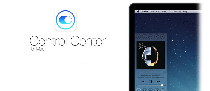 Control Center, aggiungere un centro di controllo in stile iOS sul Mac