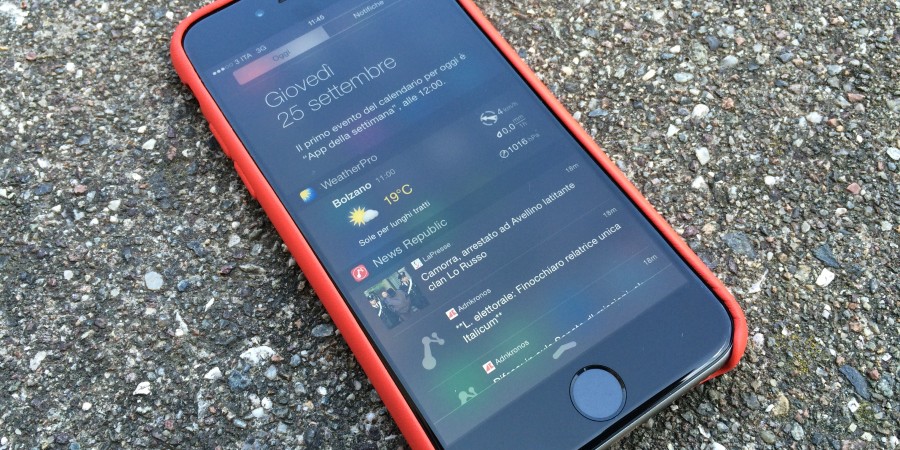 [Come si fa] Aggiungere i widget al Centro notifiche di iPhone e iPad