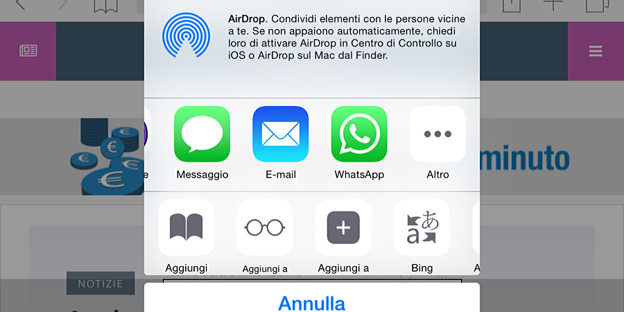 [Come si fa] Condividere velocemente foto, video e link da altre applicazione con WhatsApp sfruttando le estensioni di iOS 8
